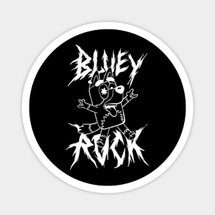 bluey rock Magnet